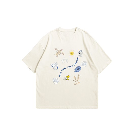 WOMEN'S OVERSIZED CLASSIC TEE SHIRT