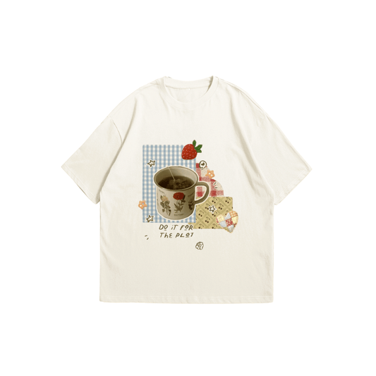WOMEN'S OVERSIZED CLASSIC TEE SHIRT